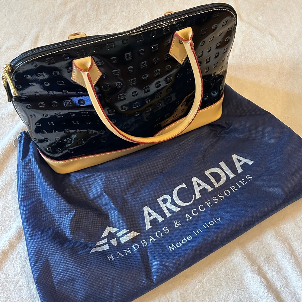 Arcadia Forever Medium Top Handle Leather Bag